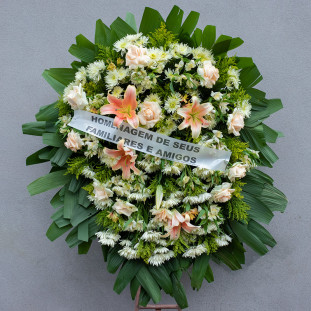 Coroa de Flores para Velório Nobre