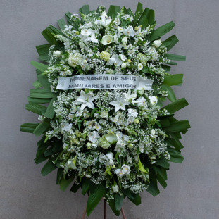 Coroa de Flores para Velório Monumental
