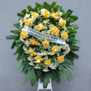 Coroa de Flores para Velório Standard